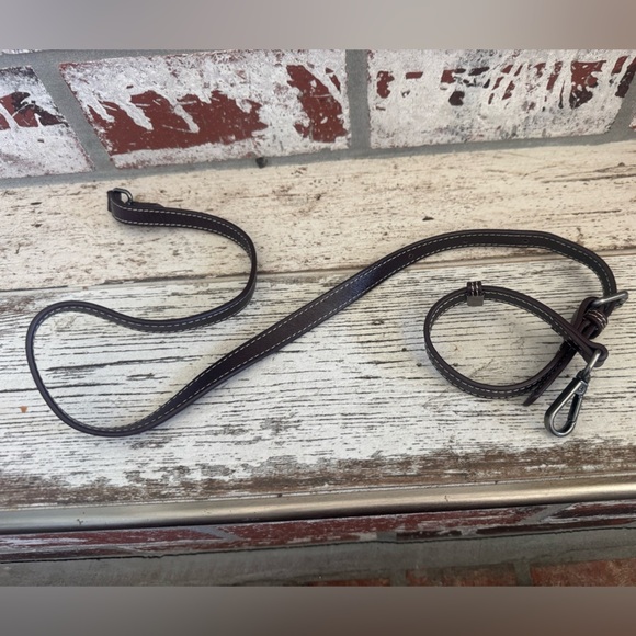 Stylish Tan and Brown Leather Satchel🤎neutral,very versatile,comes w/duster bag🌎 - Picture 9 of 16